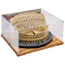 Display Case with wood for (10276) LEGO® Creator Expert: Colosseum