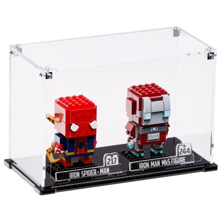 Display case for two LEGO® Brickheadz