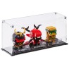 Display case for three LEGO® Brickheadz