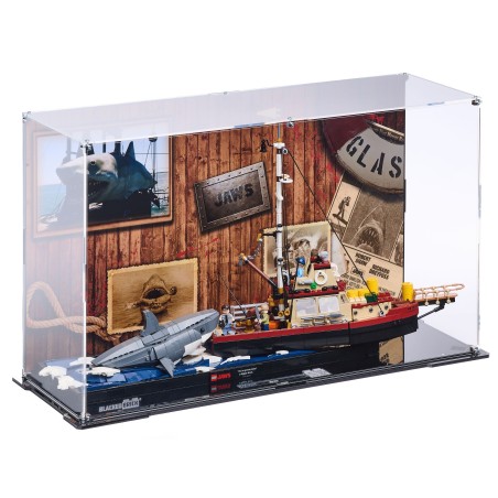 Display Case for (21350) LEGO® Ideas Jaws