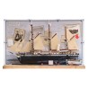 Display Case with wood for (10335, 40729) LEGO® Icons: The Endurance and Shackleton’s Lifeboat