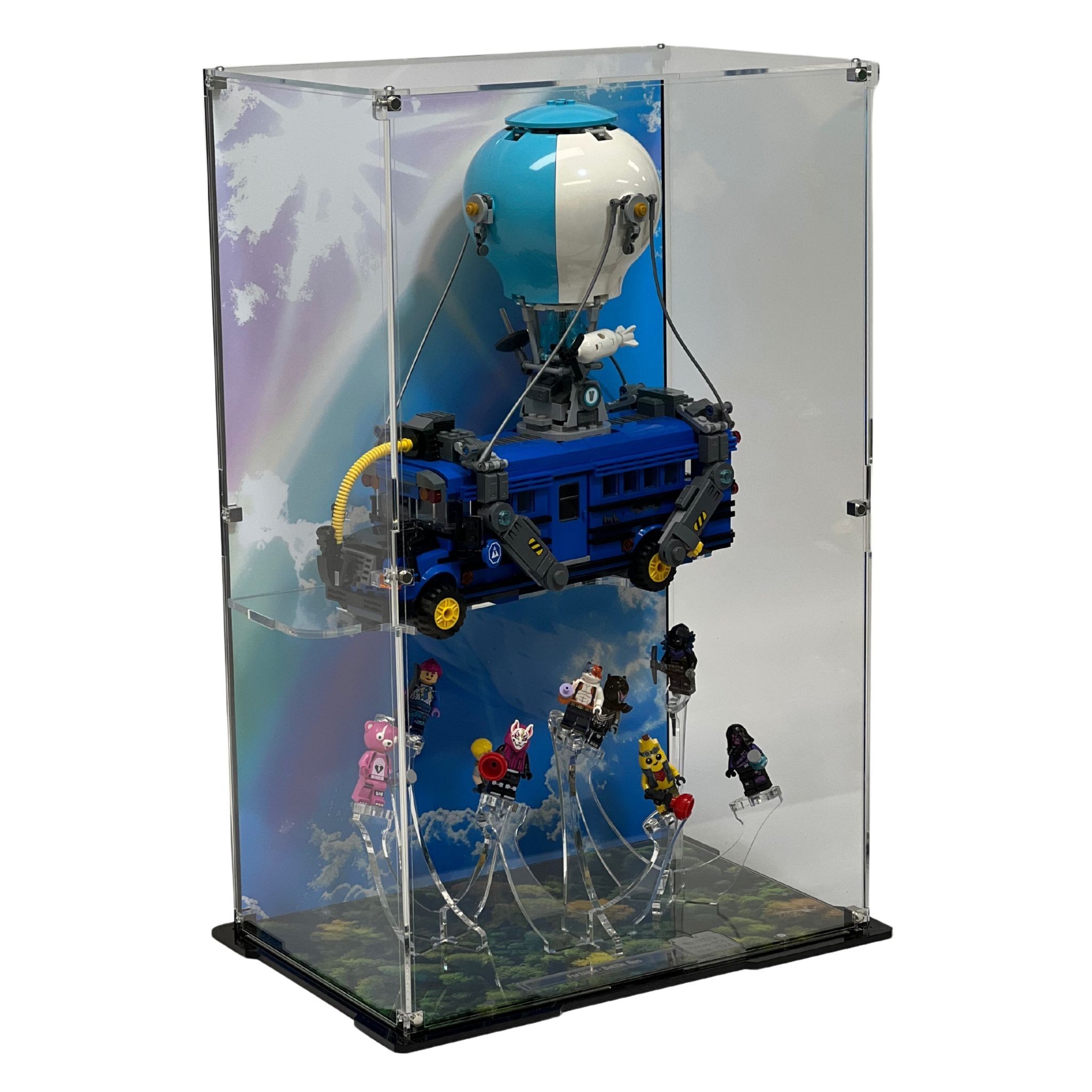 ファブリックデコレ Display Case for (77073) LEGO® Fortnite™: Battle Bus