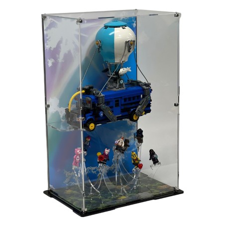 Display Case for (77073) LEGO® Fortnite™: Battle Bus