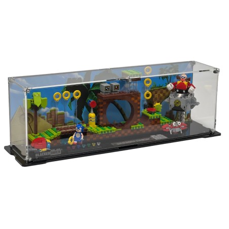 Display Case for (21331) LEGO® IDEAS: Sonic the Hedgehog™ – Green Hill Zone
