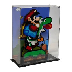 Display Case for (71438) LEGO® Super Mario™: Super Mario World™ Mario and Yoshi