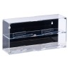 Wall mounted display case for 4x LEGO® Speed Champions Cars (2x2)
