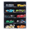 Wall mounted display case for 10x LEGO® Speed Champions Cars (5x2)