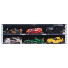 Wall mounted display case for 6x LEGO® Speed Champions Cars (2x3)