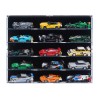 Wall mounted display case for 15x LEGO® Speed Champions Cars (5x3)