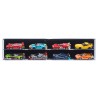 Wall mounted display case for 8x LEGO® Speed Champions Cars (2x4)