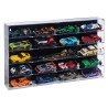 Wall mounted display case for 20x LEGO® Speed Champions Cars (5x4)