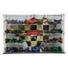 Display Case for 10 x LEGO® Speed Champions: Formula 1 Range