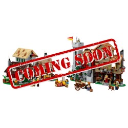 Display case for (10332) LEGO® Icons: Medieval Town Square