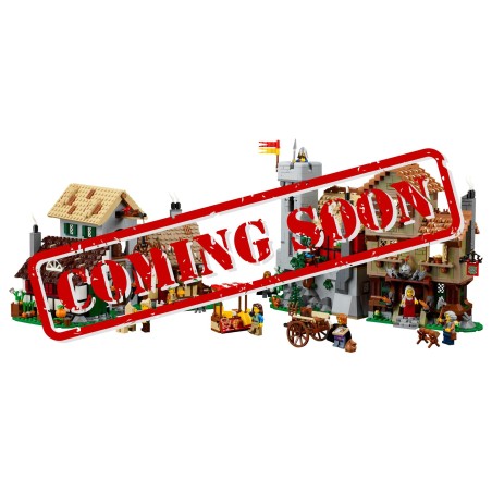 Display case for (10332) LEGO® Icons: Medieval Town Square