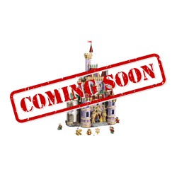 Display case for (43263) LEGO® Disney Beauty and the Beast Castle