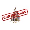 Display case for (43263) LEGO® Disney Beauty and the Beast Castle