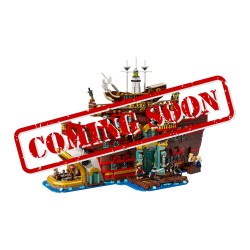 Display case for (75640) LEGO® One Piece: The Baratie Floating Restaurant