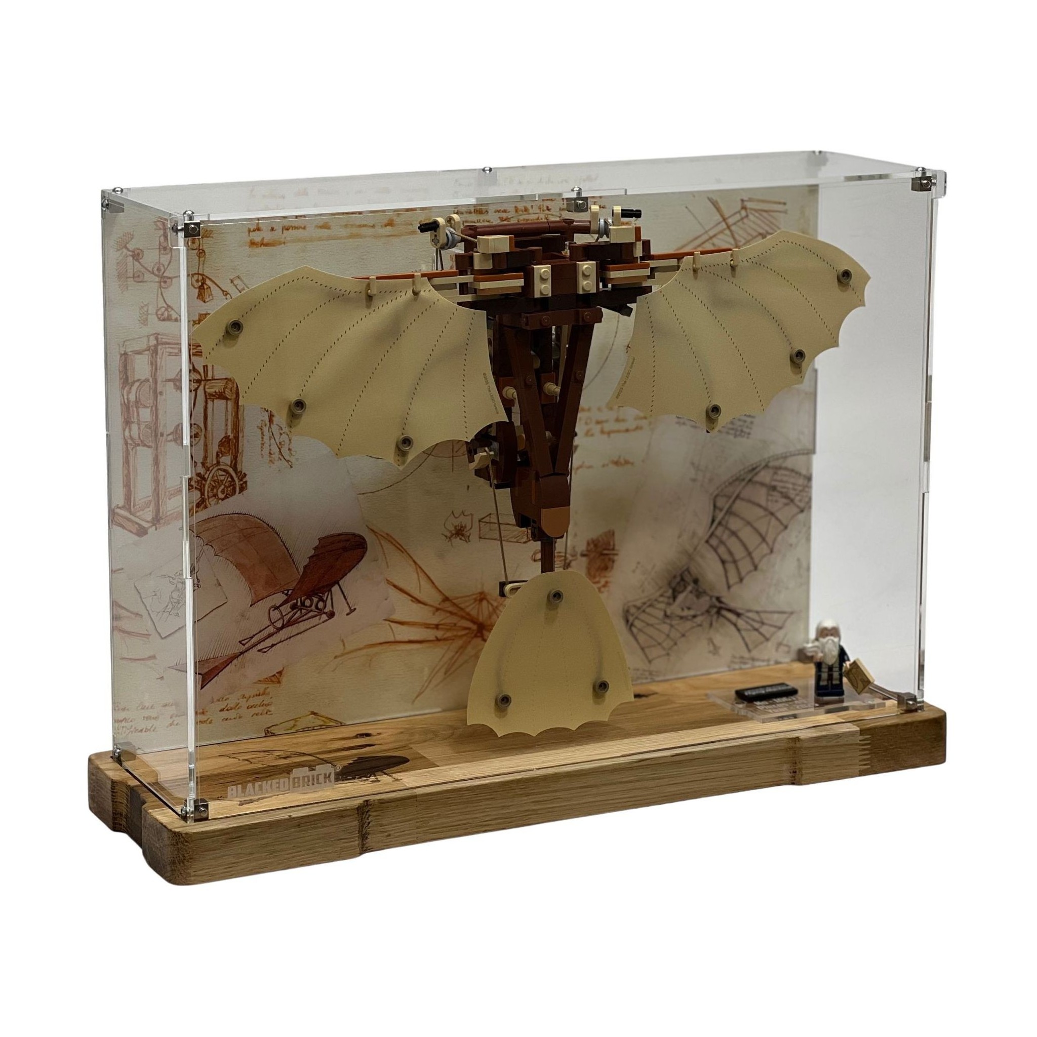 Display case for (10363) LEGO® Icons: Leonardo da Vinci's Flying