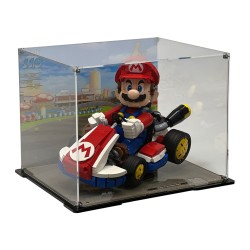 Display Case for (72037) LEGO® Mario Kart™ Mario & Standard Kart