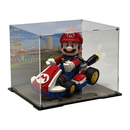Display Case for (72037) LEGO® Mario Kart™ Mario & Standard Kart