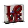 Display Case for (31214) LEGO® Art: Robert Indiana's LOVE