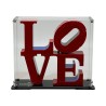 Display Case for (31214) LEGO® Art: Robert Indiana's LOVE