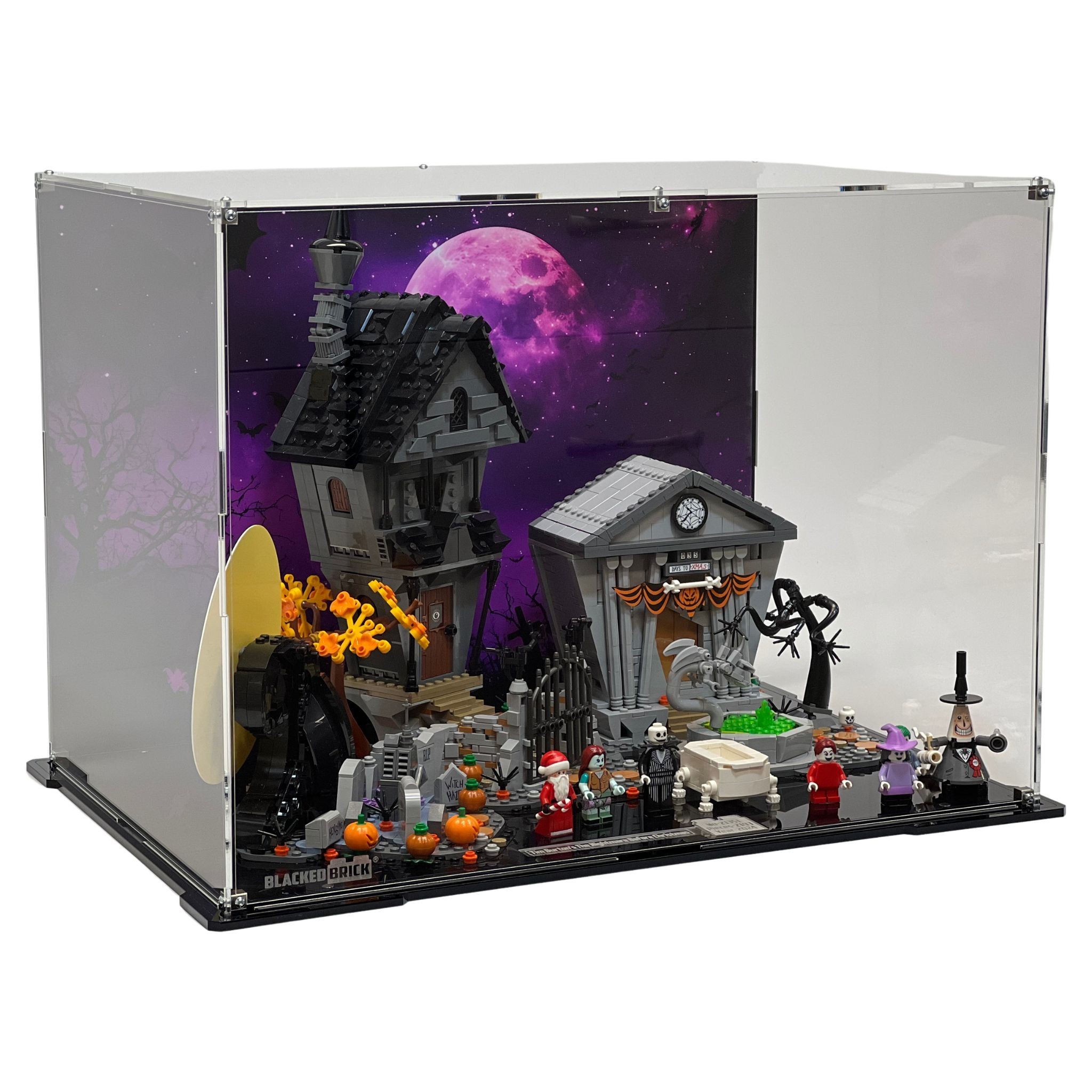 Display Case for (21351) LEGO® Ideas: The Nightmare Before Christmas
