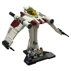 Display Stand for (75432) LEGO® Star Wars™ V-19 Torrent Starfighter