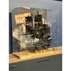 DISPLAY CASE FOR (10365) LEGO® ICONS: Captain Jack Sparrow's Pirate Ship
