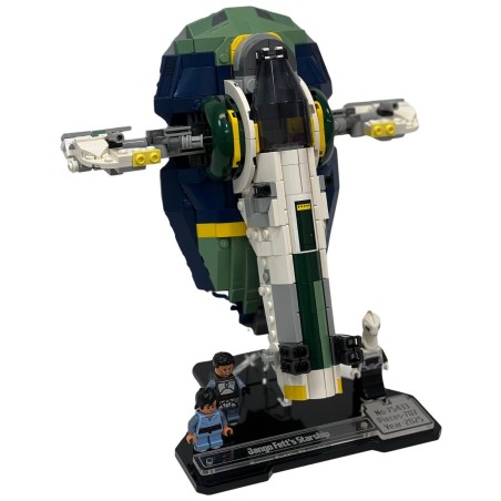Display Stand for (75433) LEGO® Star Wars™ Jango Fett's Starship