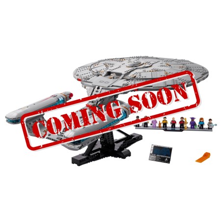 Display Case for (10356) LEGO® ICONS - Star Trek: U.S.S. Enterprise NCC-1701-D™