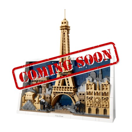 Display Case for (21064) LEGO® Architecture: Paris – City of Love