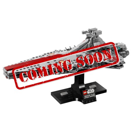 Horizontal Display Case for (75441) LEGO® Star Wars™ Venator-Class Attack Cruiser™