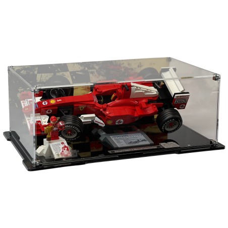 Display Case for (10375) LEGO® Icons Ferrari F2004 & Michael Schumacher