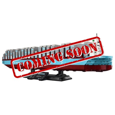 Display Case for (40955) LEGO® Maersk Dual-Fuel Container Vessel