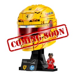 Display Case for (43022) LEGO® Scuderia Ferrari HP Lewis Hamilton Helmet