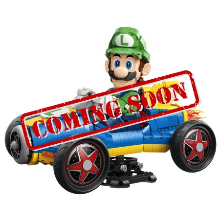 Display Case for (72050) LEGO® Mario Kart™ – Luigi & Mach 8