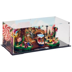 Display case for (21360) LEGO® Ideas: Willy Wonka & the Chocolate Factory