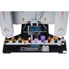 Display stand for (10356) LEGO® ICONS - Star Trek: U.S.S. Enterprise NCC-1701-D™
