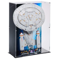 Display Case for (10356) LEGO® ICONS - Star Trek: U.S.S. Enterprise NCC-1701-D™