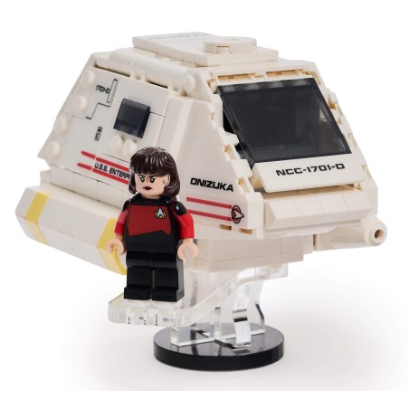 Display stand for (40768) LEGO® ICONS - Star Trek: Type-15 Shuttlepod™