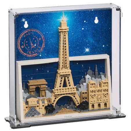 Display Case for (21064) LEGO® Architecture: Paris – City of Love