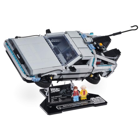 Display stand for (10300) LEGO® Back to the Future Time Machine