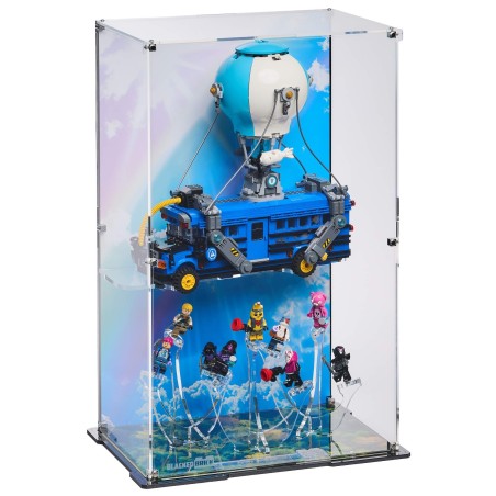 Display Case for (77073) LEGO® Fortnite™: Battle Bus