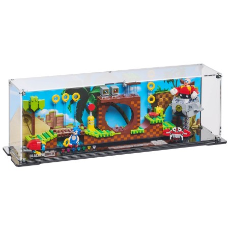 Display Case for (21331) LEGO® IDEAS: Sonic the Hedgehog™ – Green Hill Zone