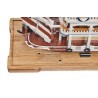 Display Case with wood for (21356) LEGO® Ideas: River Steamboat