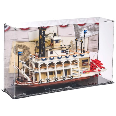 Display Case for (21356) LEGO® Ideas: River Steamboat