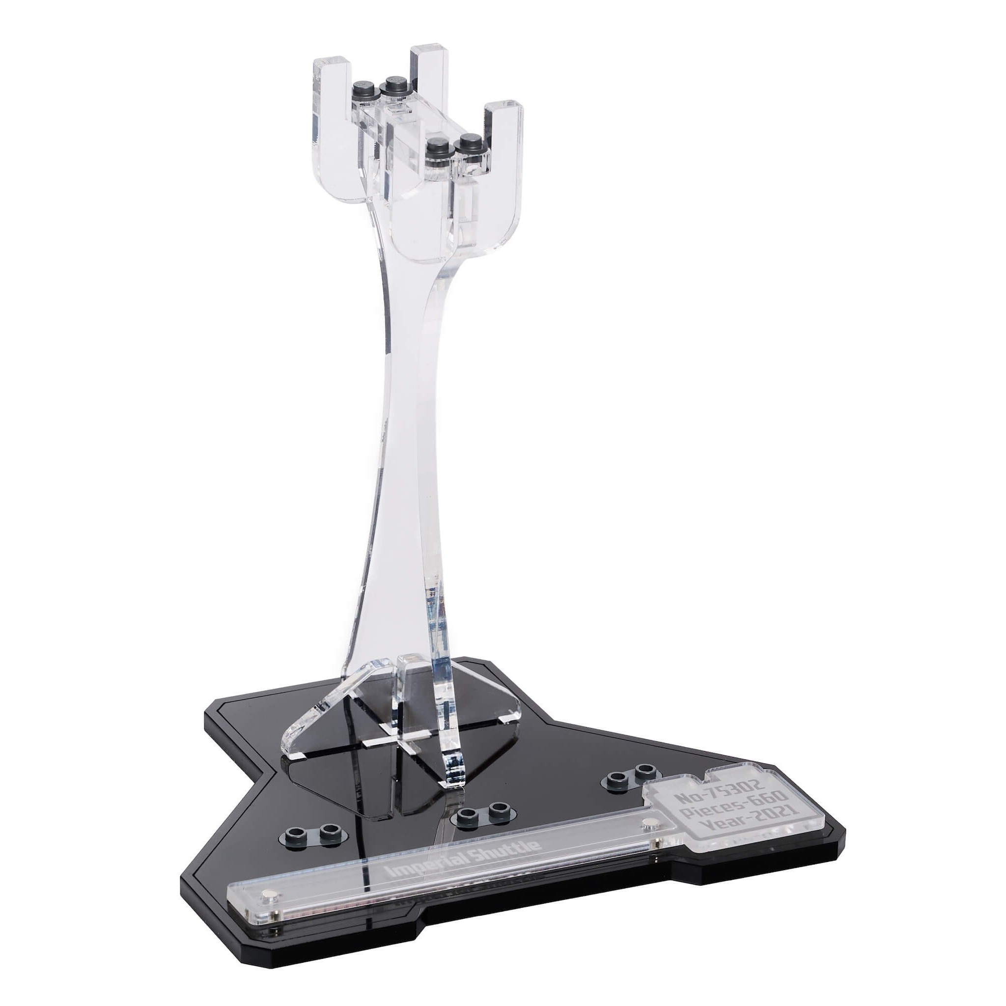 Display stand for (75302) LEGO® Star Wars™: Imperial Shuttle