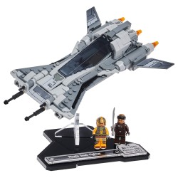 Display stand for (75346) LEGO® Star Wars Pirate Snub Fighter