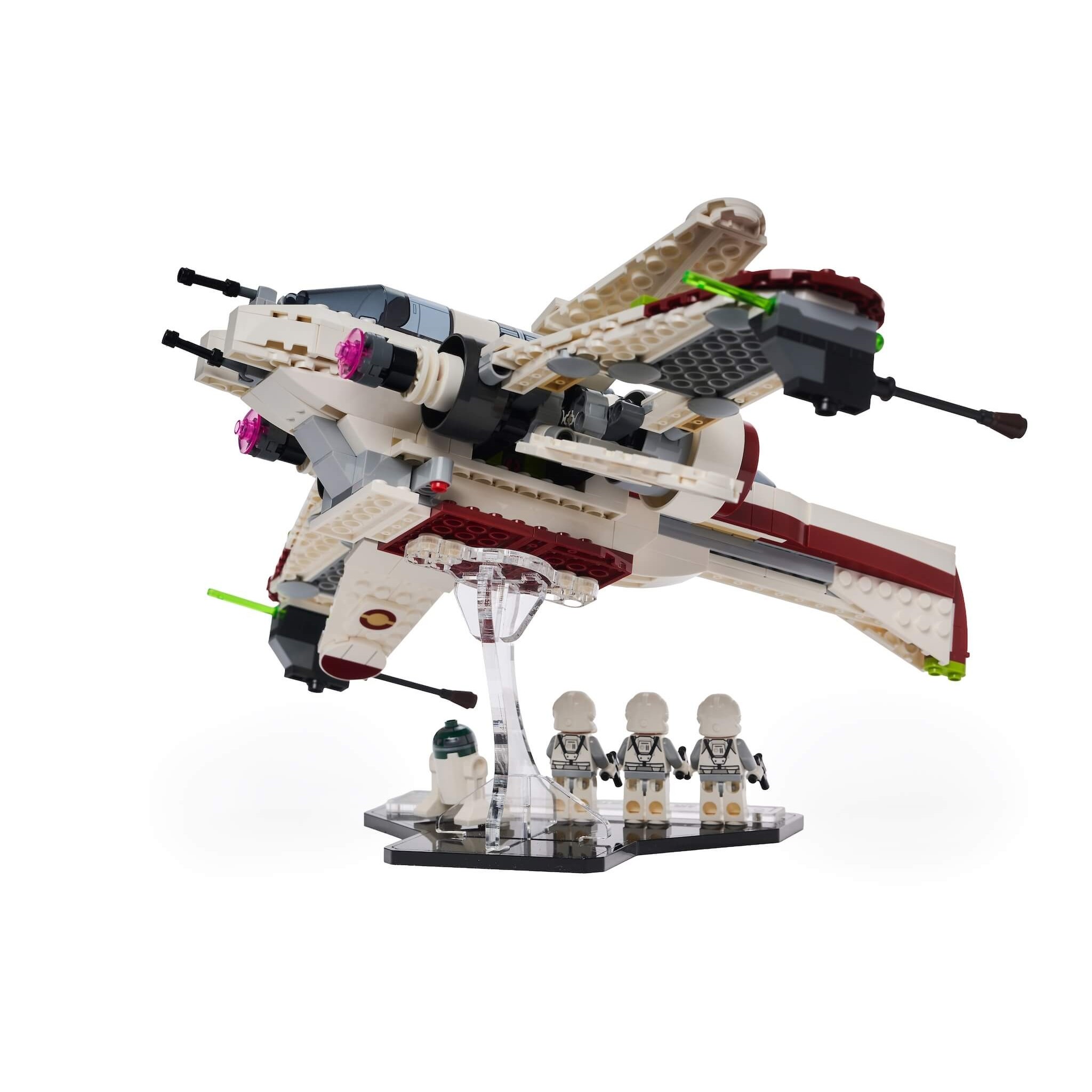 Display stand for (75402) LEGO® Star Wars: ARC-170 Starfighter